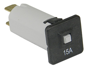 Circuit Breaker, Snap-in, 15A